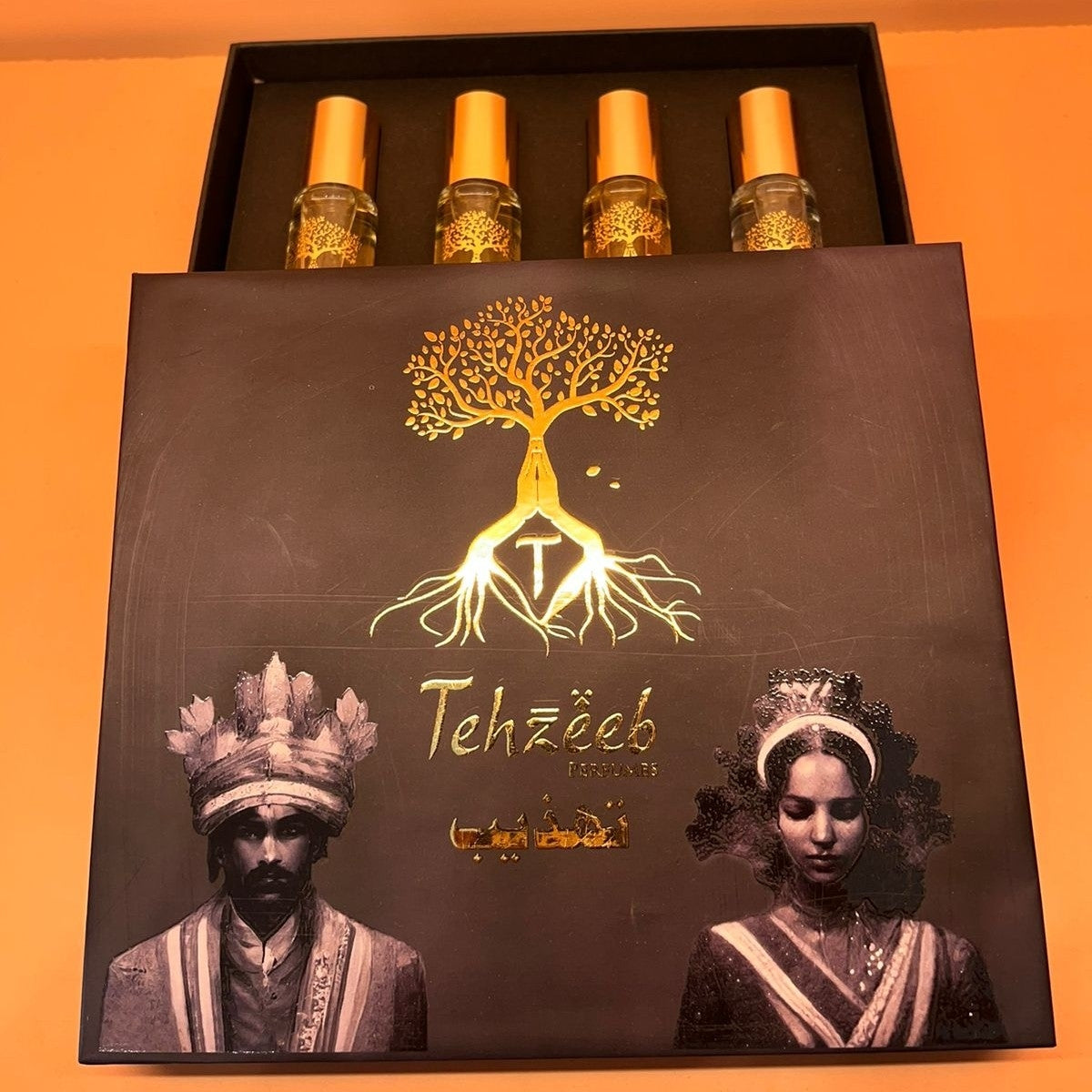 4 Unisex PERFUMES In Gift box