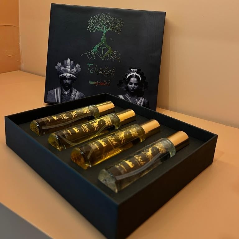 4 Unisex PERFUMES In Gift box